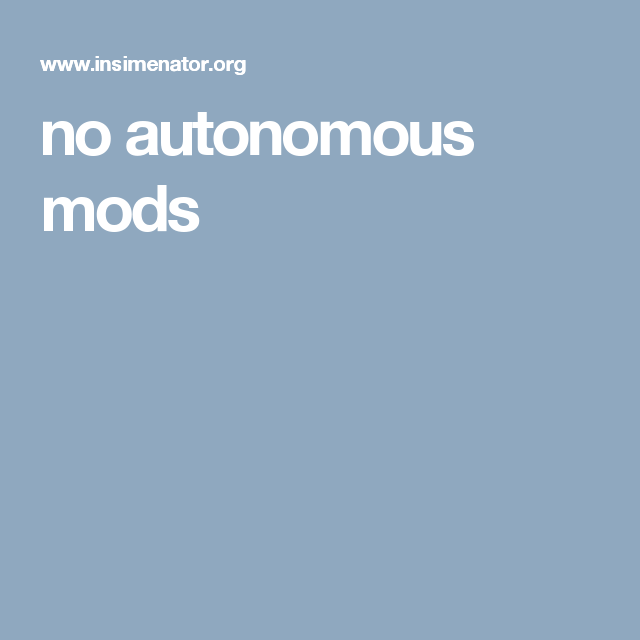 Sims 4 autonomy mods
